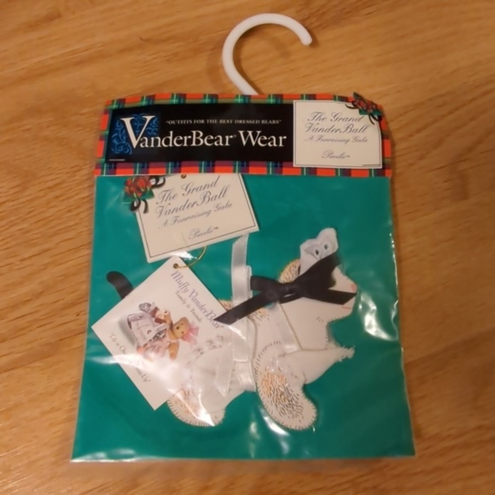 VanderBear Wear Outfit Grand Vander Ball Purrlie Cat Apron Head Piece NEW